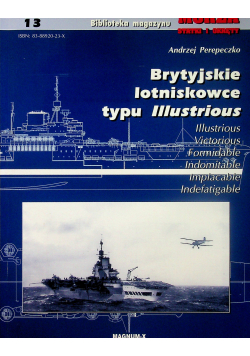 Morza statki i okręty Brytyjskie lotniskowce typu Illustrious nr 13