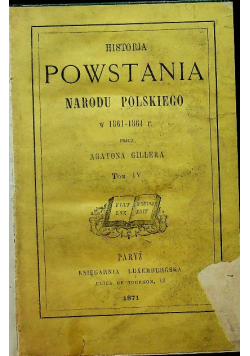 Historja powstania narodu polskiego 1871