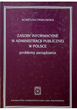 Zasoby informacyjne w administracji publicznej w Polsce