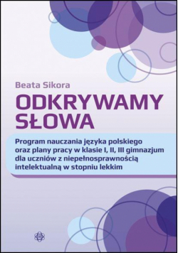 Odkrywamy słowa. Program nauczania jęz. polskiego