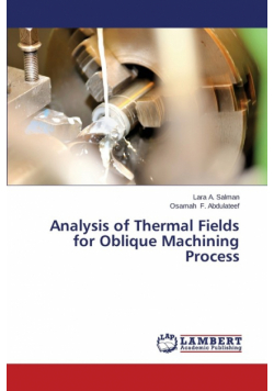 Analysis of Thermal Fields for Oblique Machining Process