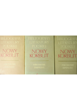 Nowy Korbut Tom I i III