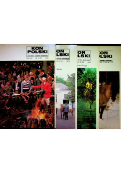Koń polski Rok XIII Numer 1 do 4