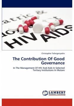 The Contribution of Good Governance