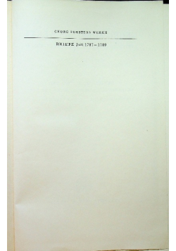 Briefe Juli 1787 1789
