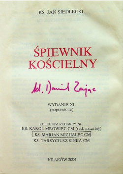 Śpiewnik kościelny