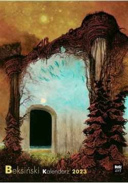 Kalendarz 2023 - Beksiński wzór 9 A3
