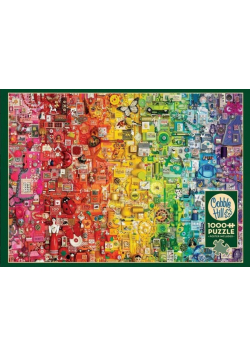 Puzzle 1000 Kolorowa tęcza