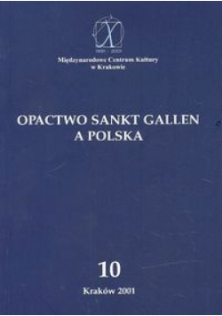 Opactwo Sankt Gallen a Polska