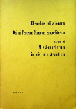 Ordini Fratrum Miniorum concreditarum
