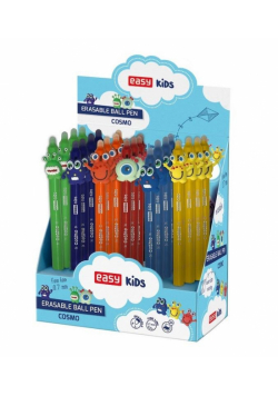 Długopis wymazywalny 0.7 Cosmo nieb. (24szt) EASY