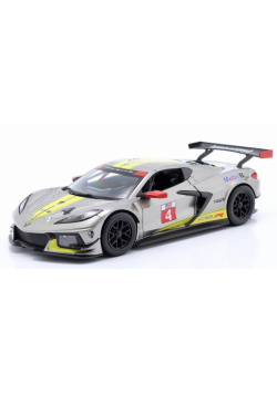 Chevrolet Corvette 2020 silver 1:24 BBURAGO