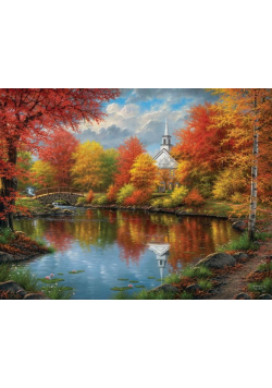 Puzzle 1000 Jesienny spokój, Abraham Hunter