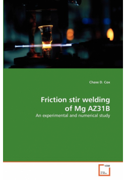 Friction stir welding of Mg AZ31B