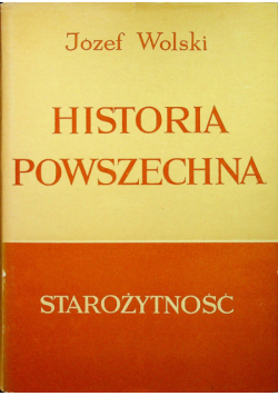 Historia Powszechna Starożytność