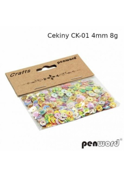 Cekiny 4mm 8g
