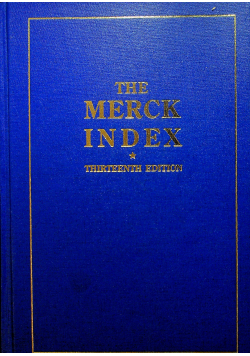 The merck index thirteenth edition