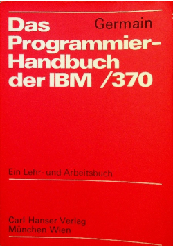 Das programmier handbuch der IBM / 370
