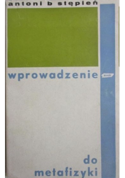 Wprowadzenie do metafizyki