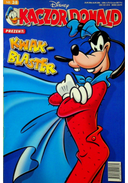 Kaczor Donald Nr 38 Kwak Blaster