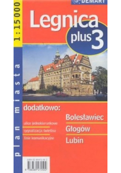 Legnica Plus 3 Plan miasta