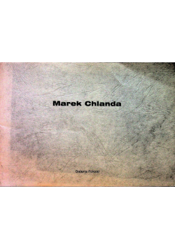 Marek Chlanda Sześć dni