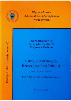 Ustrój konstytucyjny Rzeczypospolitej Polskiej