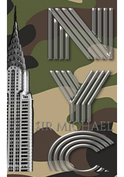 Iconic Chrysler Building New York City camouflage Sir Michael Huhn Artist Drawing Journal