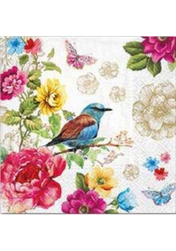 Serwetki Rajski ptak 33x33cm 20szt