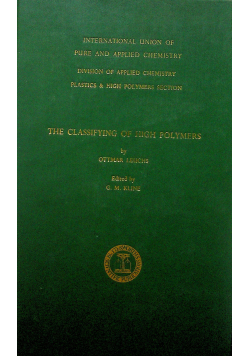 The Classifying of high polymers