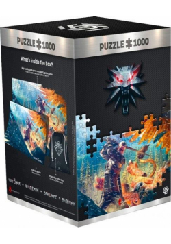 Puzzle 1000 Wiedźmin: Griffin Fight