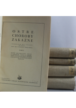 Ostre choroby zakaźne tom I do V
