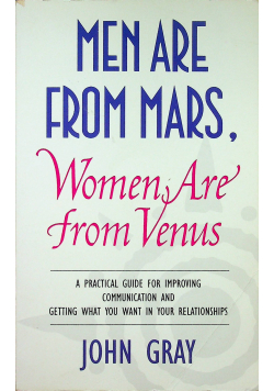 Men are from mars Women Are from Venus