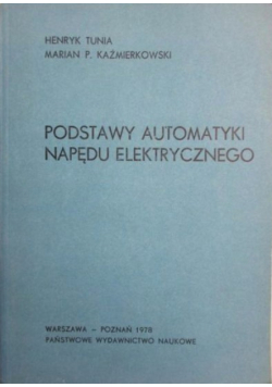 Podstawy automatyki napędu elektrycznego
