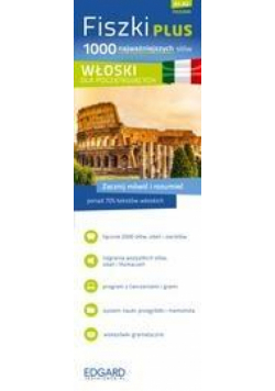 Włoski - Fiszki plus 1000 najważniejszych słów