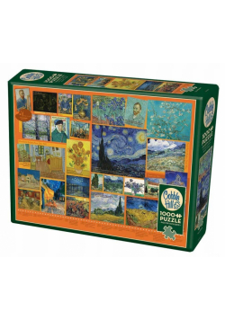 Puzzle 1000 Życie i twórczość - Vincent van Gogh
