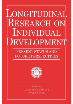 Longitudinal Research on Individual Development