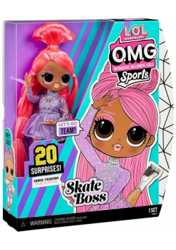 LOL Surprise OMG Sports Doll Skate Boss