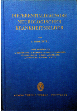 Differentialdiagnose neurologischer krankheitsbilder