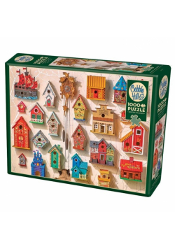 Puzzle 1000 Domki dla ptaków