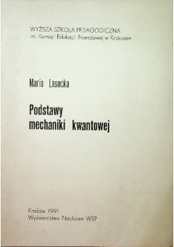 Podstawy mechaniki kwantowej