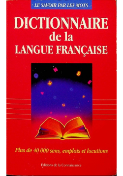 Dictionnaire de langue francaise