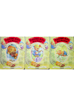 Pluszowe misie 3 tomy