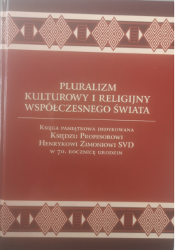 Pluralizm kulturowy i religijny współczesnego świata