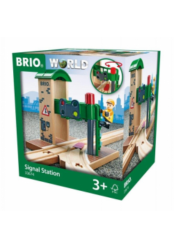 Brio Zwrotnica z Sygnalizacją