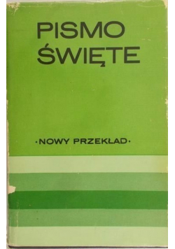 Pismo Święte nowy przekład