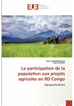 La participation de la population aux projets agricoles en RD Congo
