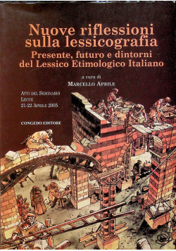 Nuove riflessioni sulla lessicografia