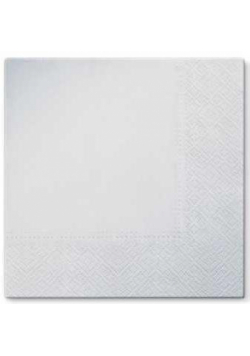 Serwetki Srebrne 33x33cm 20szt