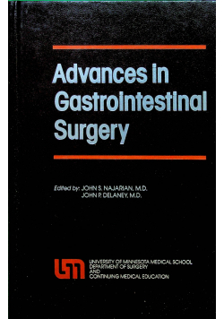 Advances in gastrointestinal surgery